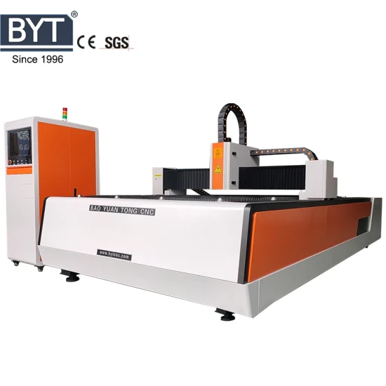 2023 Bytcnc 1000W 1500W 2000W Macchina da taglio laser in fibra di alluminio Cooper CNC per acciaio al carbonio zincato Prezzo taglierina per lamiera